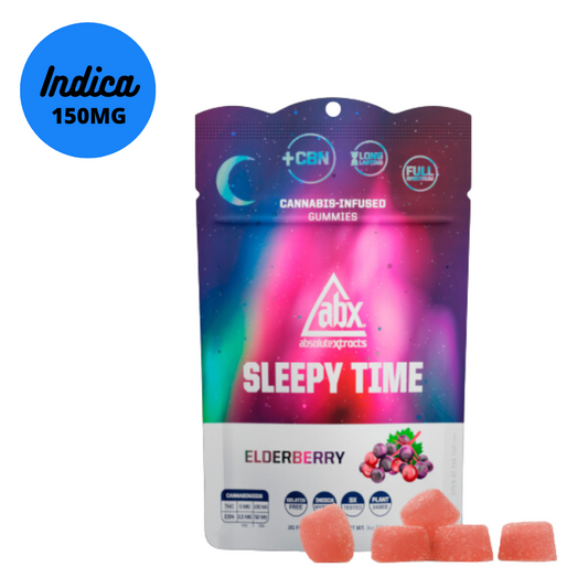 ABX Sleepy Time Solventless +CBN Elderberry Gummies