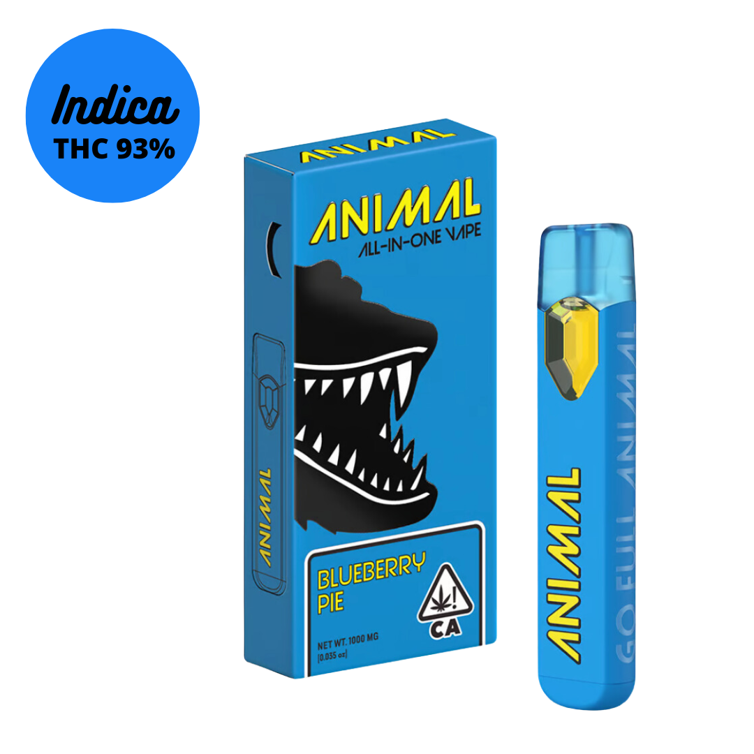 1GM Animal Blueberry Pie AIO Disposable Pen