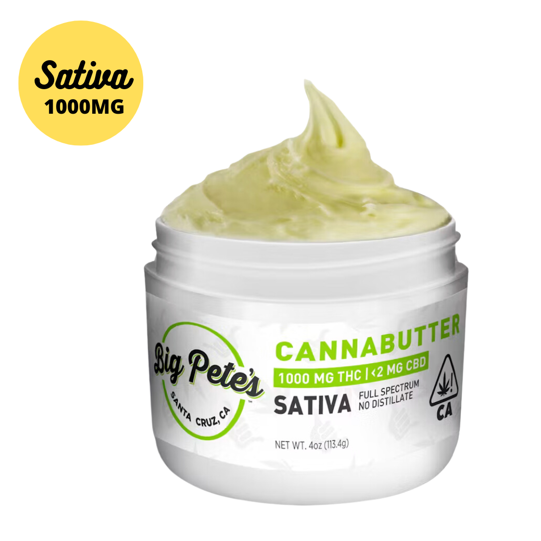 Big Pete's Sativa Cannabutter 1000MG