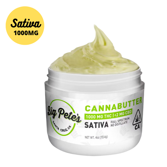 Big Pete's Sativa Cannabutter 1000MG