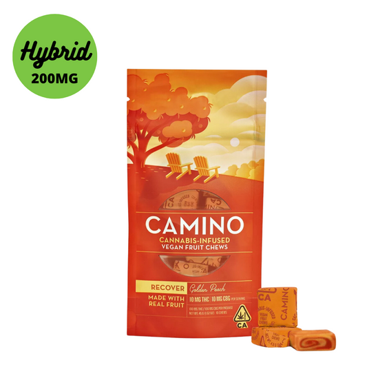 Kiva Camino CBG 'Restore' Golden Peach Fruit Chews