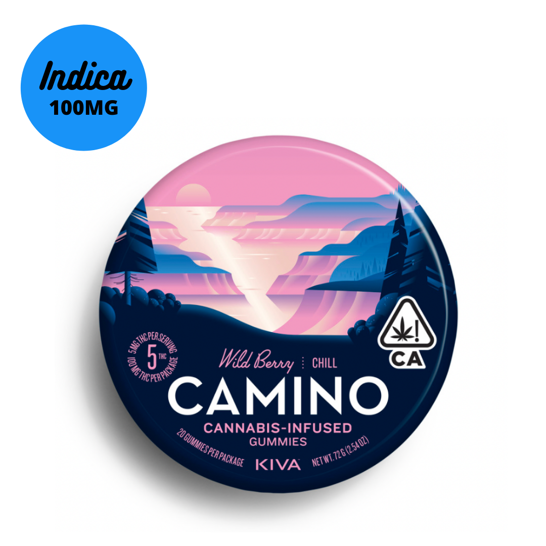 Kiva Camino Wild Berry Gummies