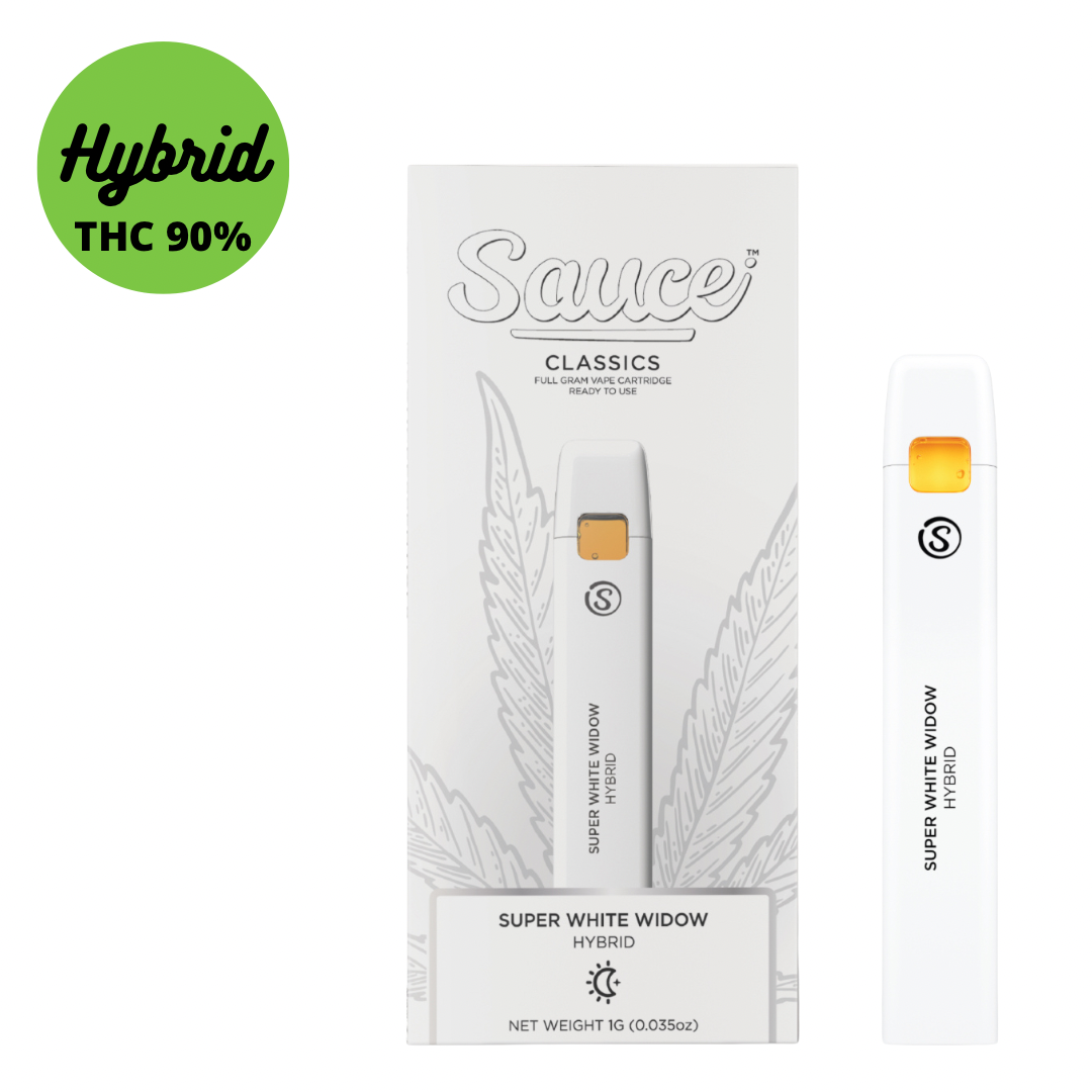 1GM Sauce Essentials Super White Widow Classic AIO Disposable