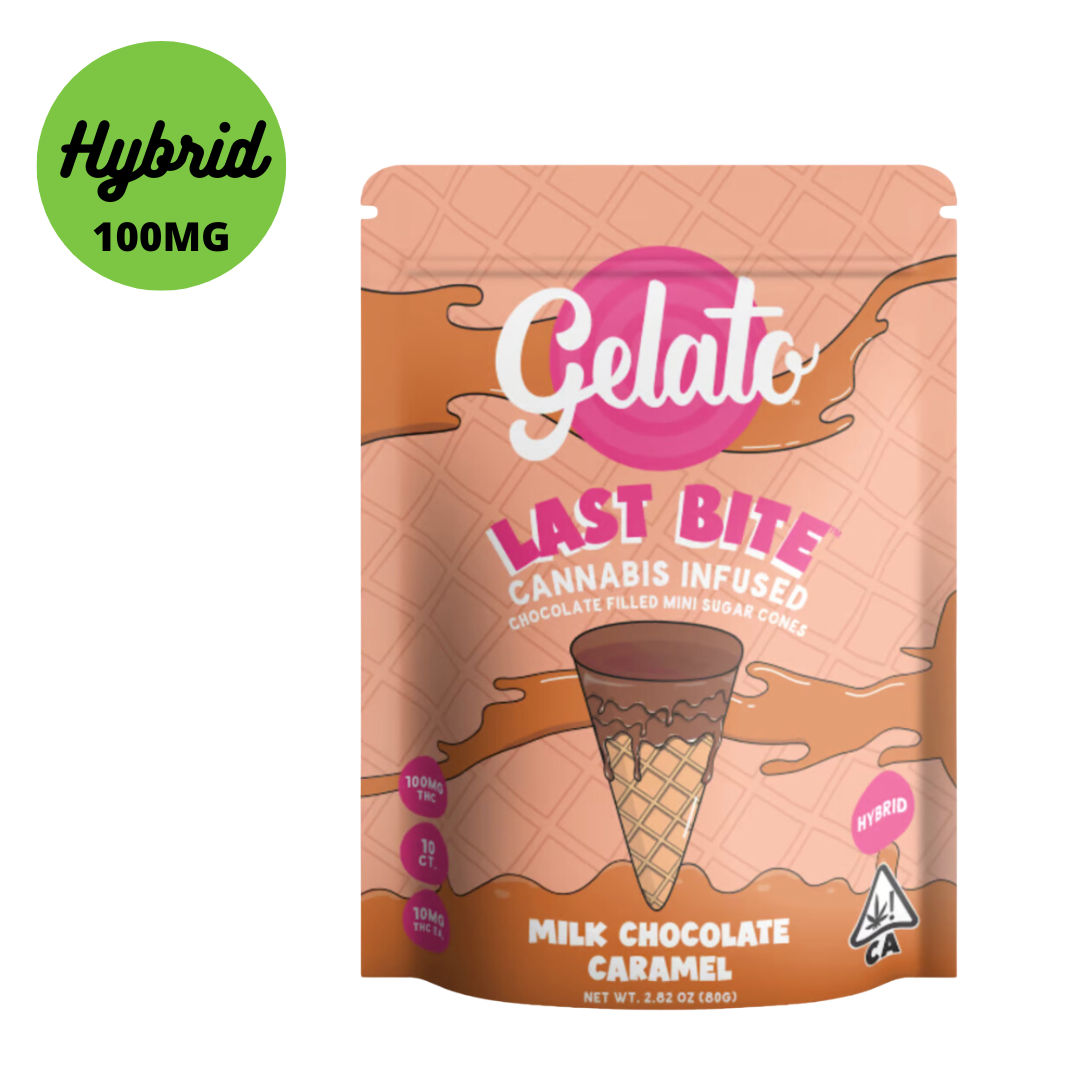 Gelato Canna Co. Milk Chocolate Caramel Last Bites