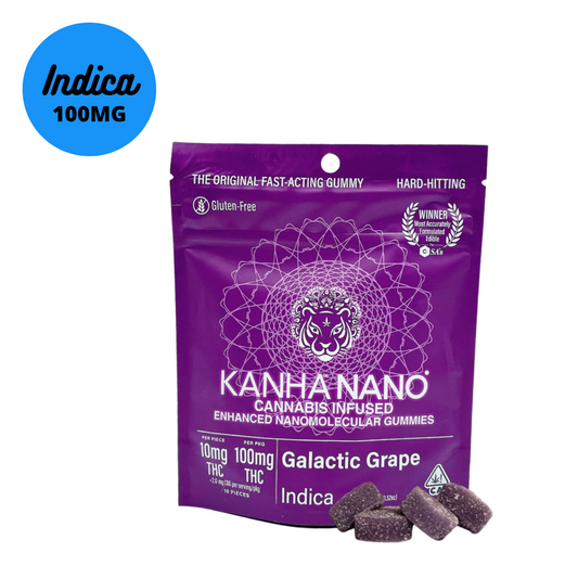 Kanha Galactic Grape Gummies