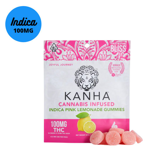 Kanha Pink Lemonade Gummies