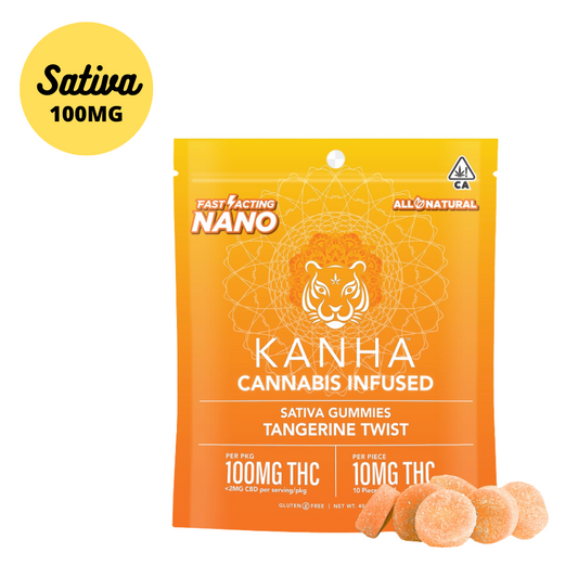 Kanha Tangerine Twist Gummies