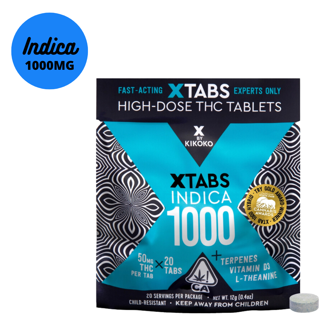 Kikoko XTabs Indica High-Dose THC Tablets