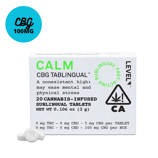 Level CALM CBG Tablingual