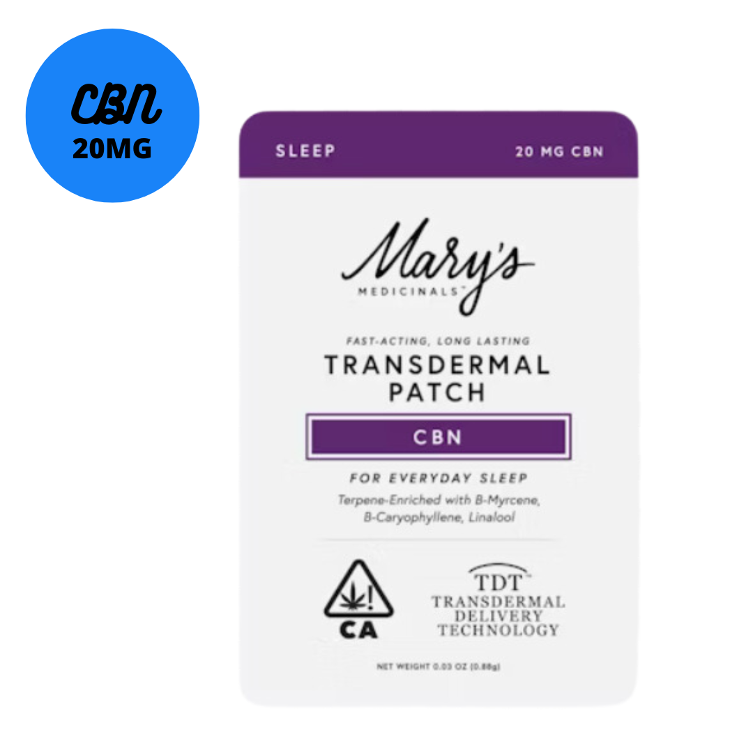 Mary's Medicinals Transdermal Sleep CBN Patch