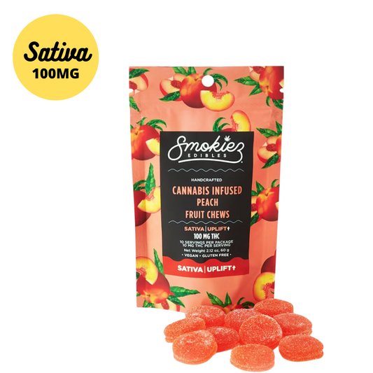 Smokiez Peach Gummies