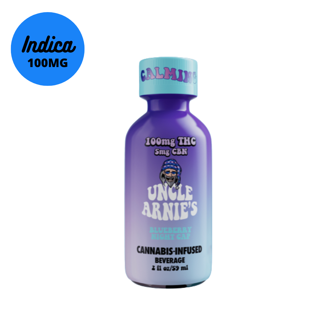 Uncle Arnie's Blueberry Nite Cap THC:CBN Shot