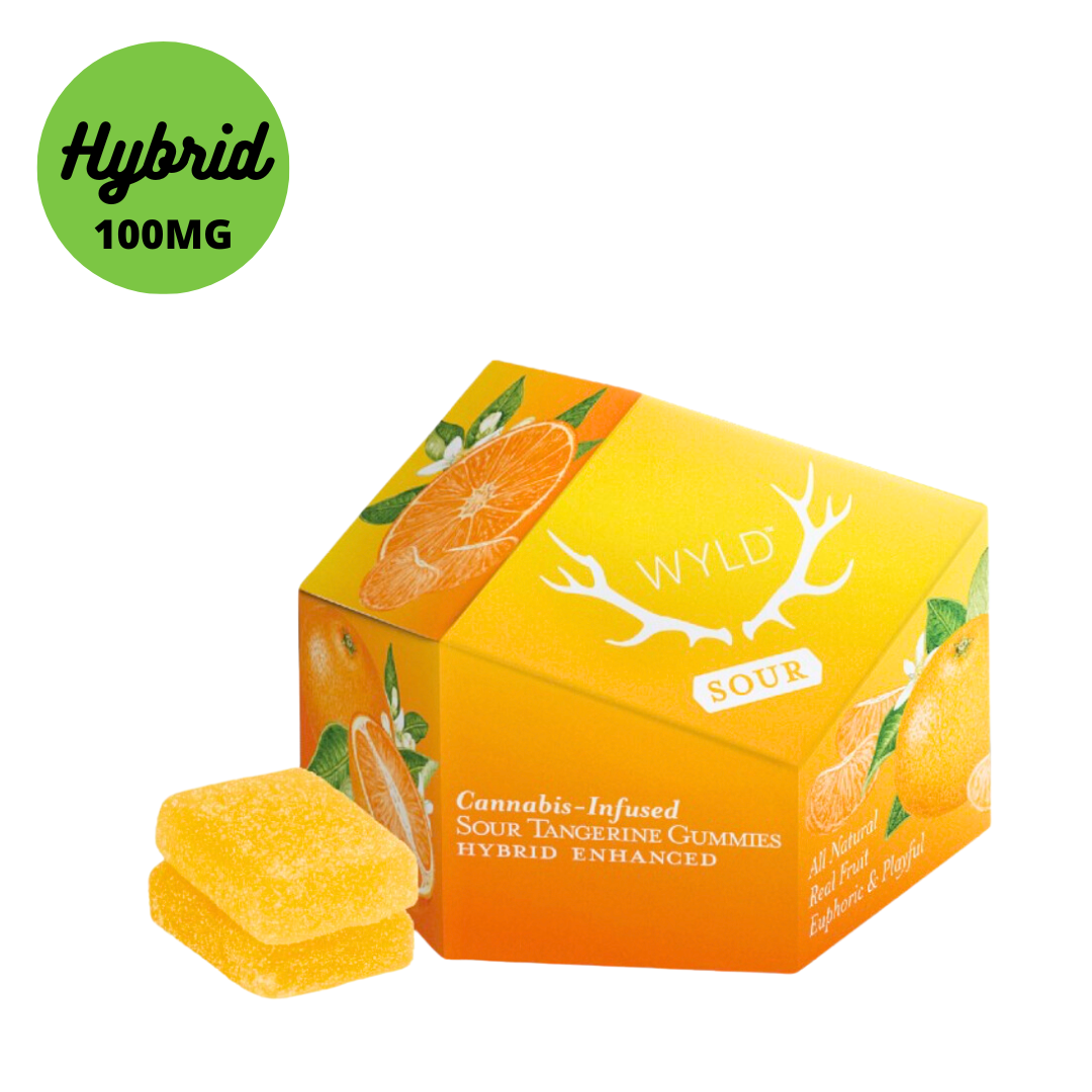 Wyld Sour Tangerine Gummies